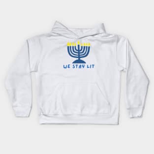 We Stay LIT Kids Hoodie